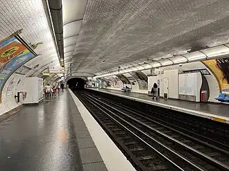 Les quais vus en direction d'Ivry et de Villejuif.