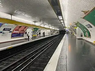 Les quais vus en direction de Pont de Sèvres.
