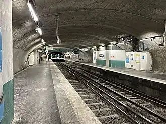 Les travaux de rénovation des quais en 2022.