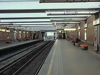 Image illustrative de l’article Pétillon (métro de Bruxelles)