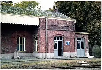 Ancien pavillon de gauche.