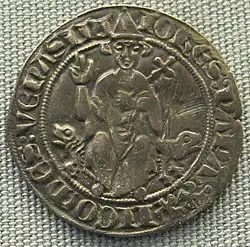 Pièce à l'effigie de Jean XXII.