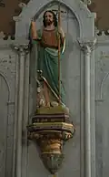 Statue de saint Jean-Batiste.