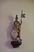 Statue de saint Maurice.