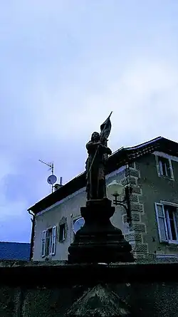 Statue de Jeanne d'Arc.