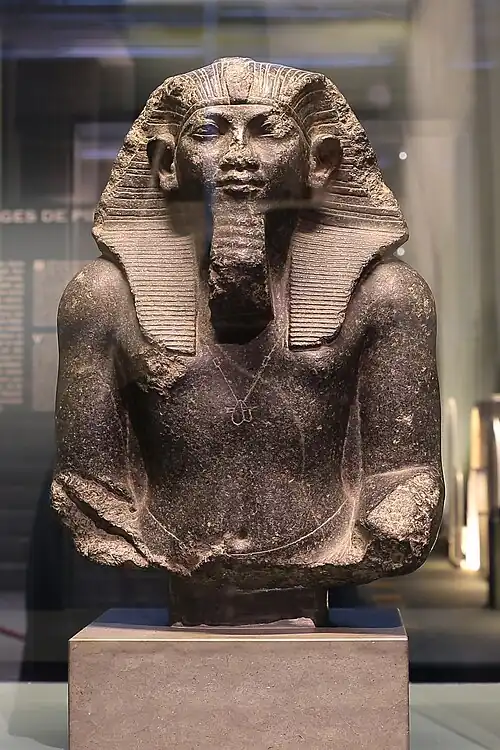 Statue de Sésostris II (musée de Lille).