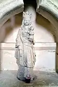 Statue Vierge à l'Enfant.