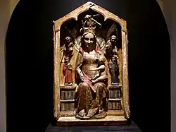 Statue de la Vierge allaitante (classée).