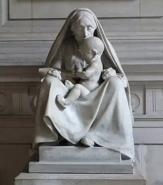 Autre statue dans le hall.