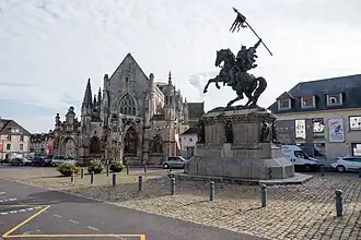 Monument à Guillaume le Conquérant (1851), Falaise, place Guillaume-le-Conquérant.