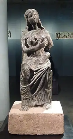 Isis assise allaitant Horus, Ier s.