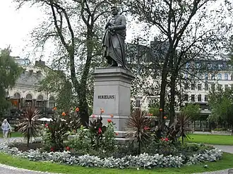 Statue de Jöns Jacob Berzelius.