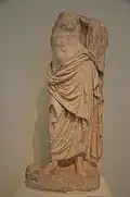 Statue de déesse, IIe&nbsp;siècle, Musée national archéologique d'Athènes.