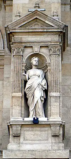 Statue allégorique 6 Adevărul - Palais de Justice de Bucarest