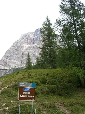 Image illustrative de l’article Forcella Staulanza