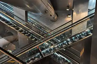 Escalators de la station Garibaldi.