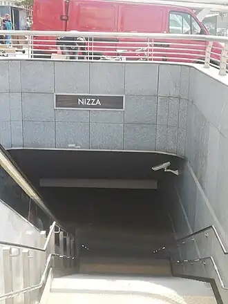 entrée de la station