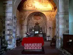 L'intérieur de l'église.