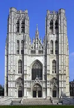 Collégiale Sainte-Gudule.