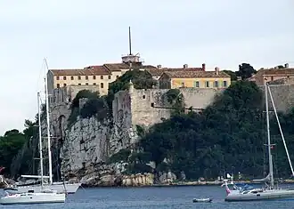 Le fort royal de l'île Sainte-Marguerite.