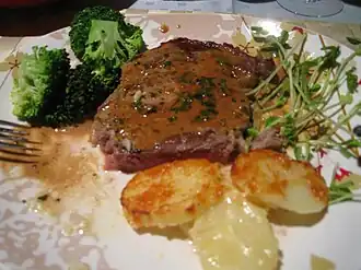Image illustrative de l’article Steak Diane