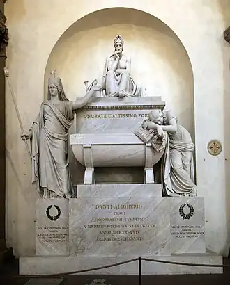 Cénotaphe, basilique Santa Croce de Florence.