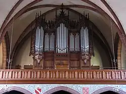 Son orgue.