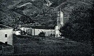 L'église d'Orosh en 1903