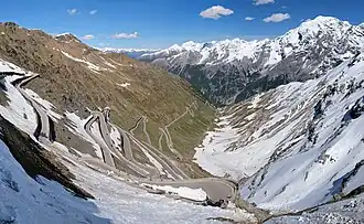 Route de Stelvio.