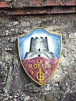 Le blason de la forteresse.