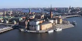 Riddarholmen vue depuis Kungsholmen