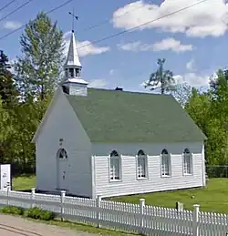 Chapelle presbytérienne Campbell Hall érigée en 1860.