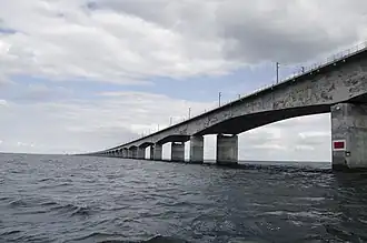 Vue depuis la Fionie.