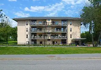 Stortorps äldreboende, Huddinge kommun, 1981