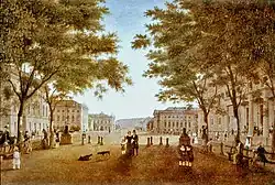 L'avenue Unter den Linden (1839)