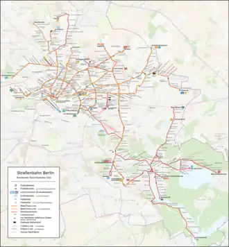 Image illustrative de l’article Tramway de Berlin