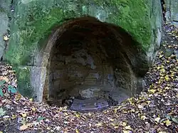 Grotte de l'Enfer, à droite