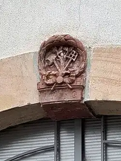 no&nbsp;1 : clé de cintre 1780.