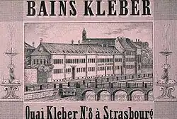 Bains Kléber, quai Kléber no&nbsp;8 (1850)