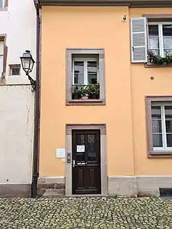 Entrée du centre de soins.