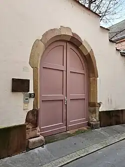 Entrée de la Villa.