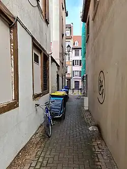 Vers la rue de la Krutenau.