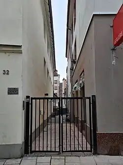 Grille de la rue de l'Ail.