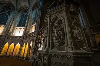 Détails de la chaire.