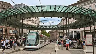 Rame desservant la station.