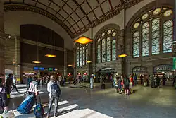 Photographie montrant le Hall Central.