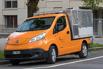 Nissan e-NV200 pick-up à Berne