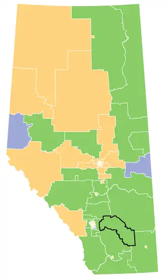 Carte de la circonscription
