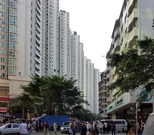 Immeubles résidentiels dans le district de Nanshan.