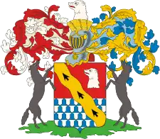 Armes des barons la famille Stroganov (1798) (Russie impériale)